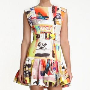 ISO Zimmermann Brightside Fluted Mini Dress